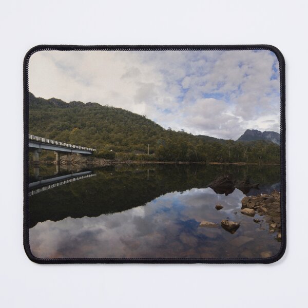 Item preview, Bridge over Lake Rosebery, Tasmania, Australia designed and sold by Norman Repacholi | Keystone Photography.