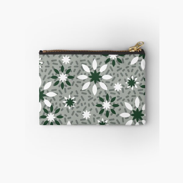 Item preview, White and Green Floral designed and sold by Ravenbluff.