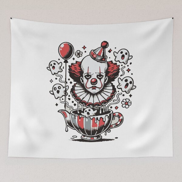 Item preview, The Sad Clown – Quirky Comic Design designed and sold by Ingo Menhard.