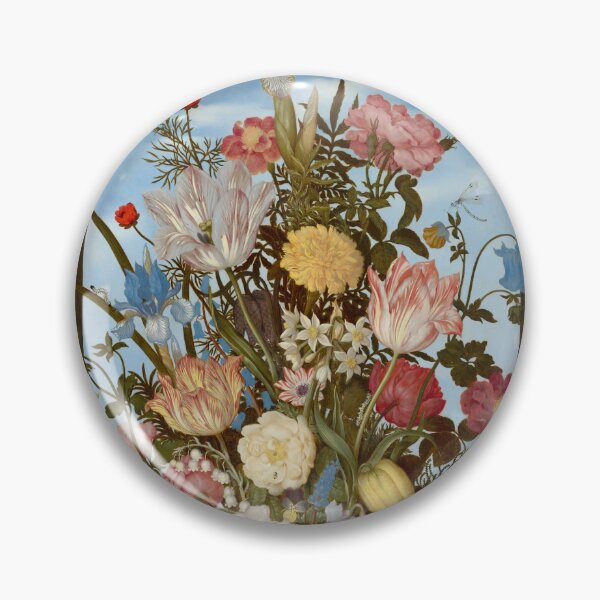 Item preview, Ambrosius Bosschaert : Vase of Flowers in a Window Niche (1618) designed and sold by YNTDigitalHouse.