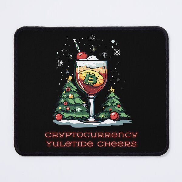 Item preview, Christmas Bitcoin, Cryptocurrency Yuletide Cheers designed and sold by BitCryX.