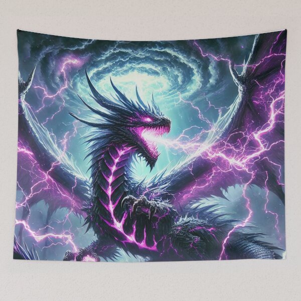 Item preview, Storm Dragon of the Celestial Abyss designed and sold by TeslaSt0re.