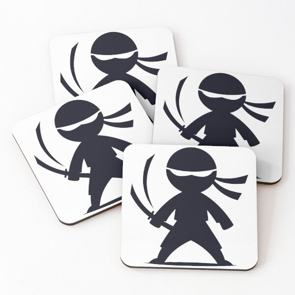 Item preview, Silhouette of a ninja with a sword.  designed and sold by AFernandesDSG.