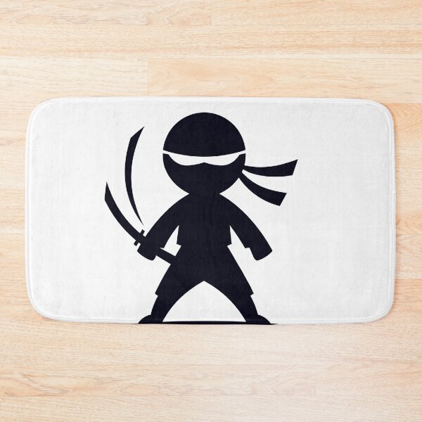 Item preview, Silhouette of a ninja with a sword.  designed and sold by AFernandesDSG.
