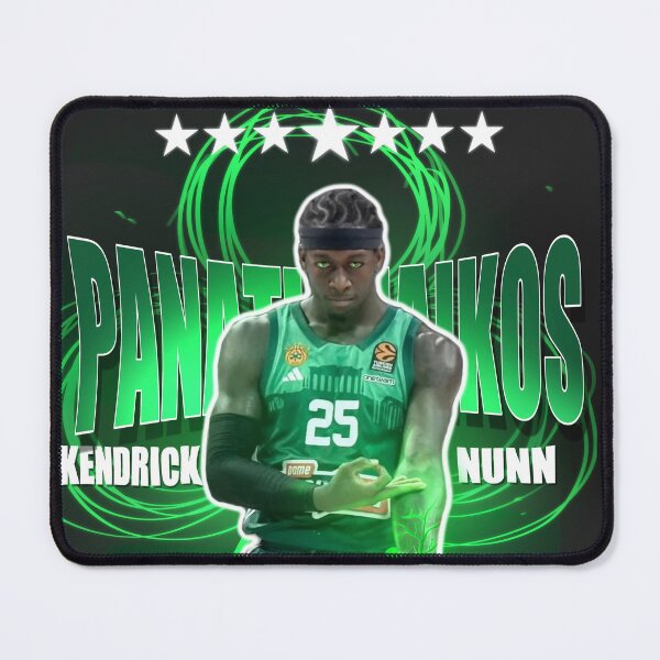 Item preview, Panathinaikos 7 stars - Kendrick Nunn - Green veins designed and sold by Kouanto_artshop.