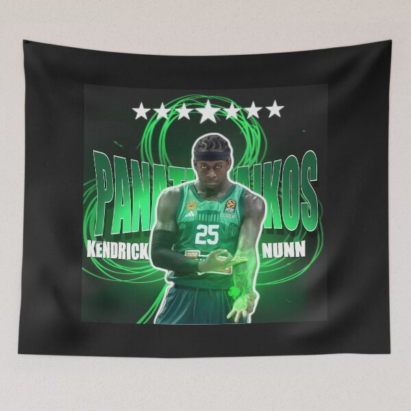 Item preview, Panathinaikos 7 stars - Kendrick Nunn - Green veins designed and sold by Kouanto_artshop.