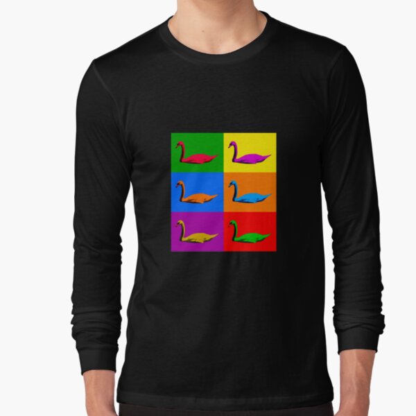 Warhol Pride Swans Long Sleeve T-Shirt