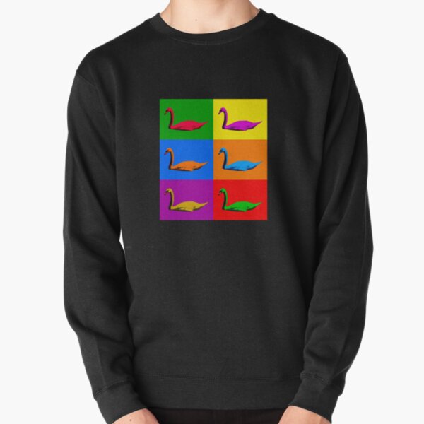 Warhol Pride Swans Pullover Sweatshirt
