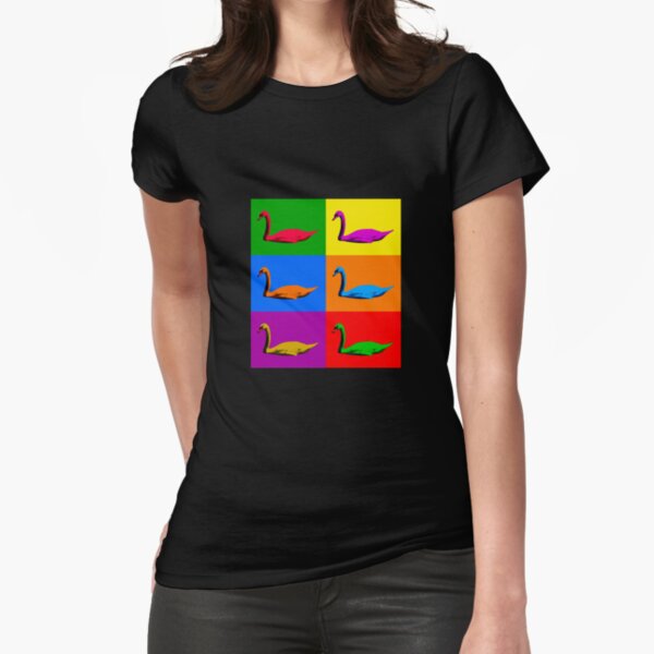 Warhol Pride Swans Fitted T-Shirt