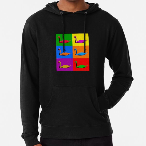 Warhol Pride Swans Lightweight Hoodie