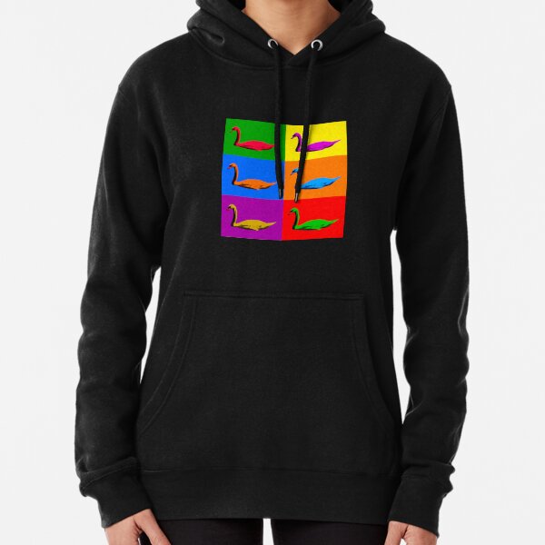 Warhol Pride Swans Pullover Hoodie