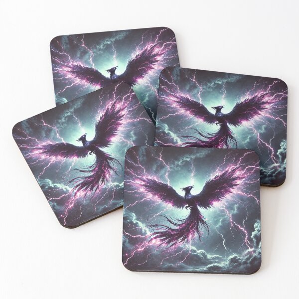 Item preview, Thunder Phoenix of the Storm designed and sold by TeslaSt0re.