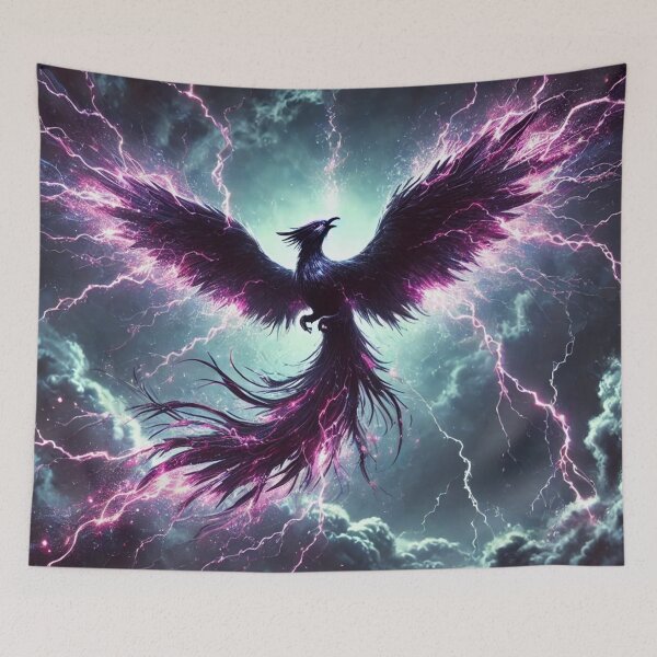 Item preview, Thunder Phoenix of the Storm designed and sold by TeslaSt0re.
