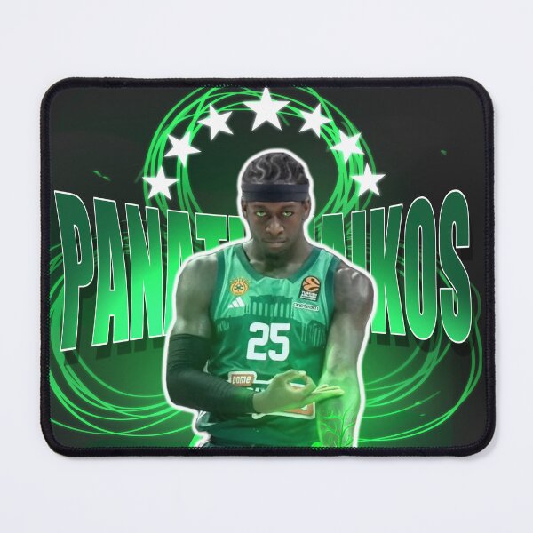 Item preview, Panathinaikos Basketball 7 stars - Champions of Europe 2024 - Kendrick Nunn designed and sold by Kouanto_artshop.