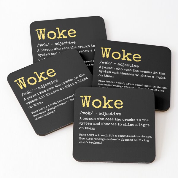 Item preview, Woke Definition activist rules designed and sold by revthreadsshop.