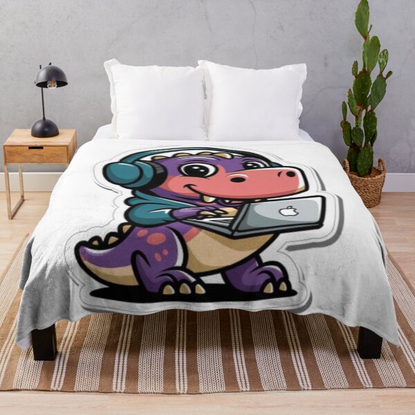 Item preview, Dinosaur on Mac designed and sold by 123ks.