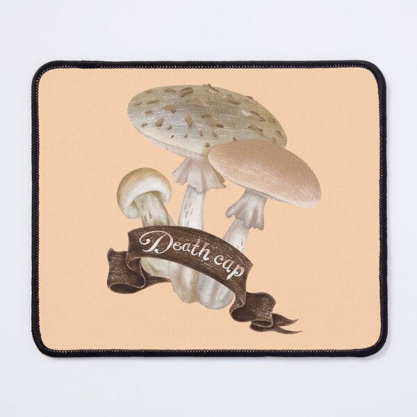 Item preview, Death cap mushroom designed and sold by pinkyfish1010.