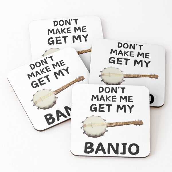 Item preview, Funny Banjo Lover Design - "Don't Make Me Get My Banjo" designed and sold by Jblessed.