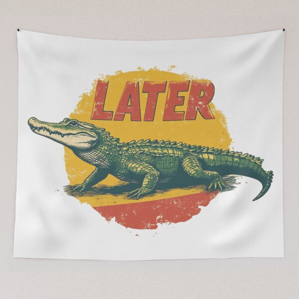 Item preview, See Ya Later Alligator designed and sold by SpendieSellers.