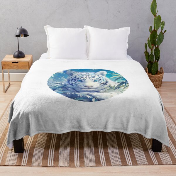 Item preview, Cute White Tiger designed and sold by SMARTKIT DESIGNAGENCY.