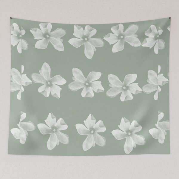 Item preview, Big White Flowers designed and sold by Ravenbluff.