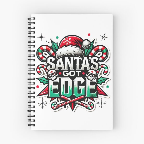Item preview, Santa’s Got Edge - Edgy Christmas  designed and sold by WooshiArt.