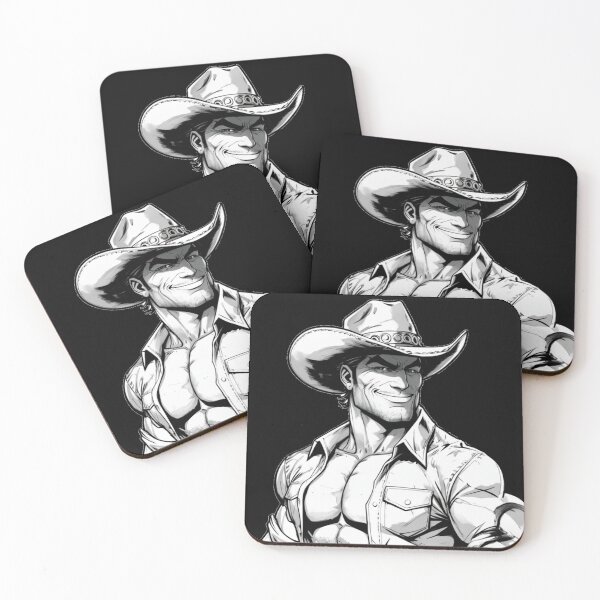 Item preview, Cool Cowboy Cartoon Gay Pride Graphic Design designed and sold by ItsAKinkThing.