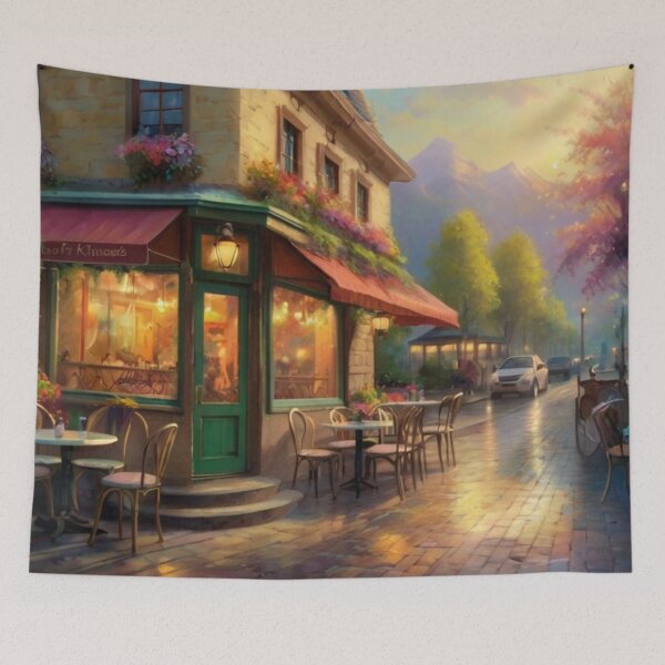 Item preview, Café Corners in the Heart of Spring designed and sold by BlareBlare.