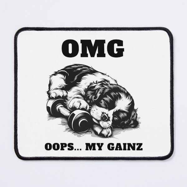 Item preview, Cavalier King Charles Spaniel: OOPS, My Gainz! designed and sold by StoReprint1.