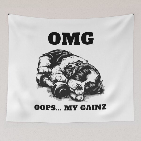 Item preview, Cavalier King Charles Spaniel: OOPS, My Gainz! designed and sold by StoReprint1.