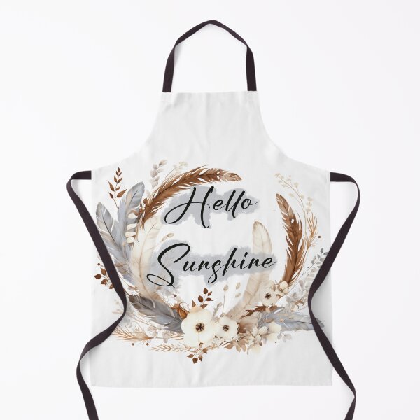 Item preview, ‘Hello Sunshine’ Floral Boho Wreath designed and sold by Chestnut Falls Studio.