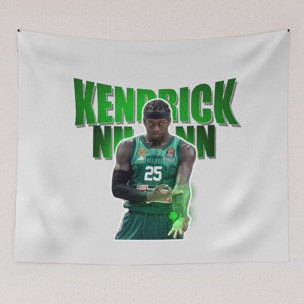 Item preview, Panathinaikos 7 stars - Kendrick Nunn - champions of Europe 2024 designed and sold by Kouanto_artshop.