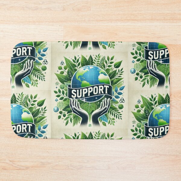 Item preview, Support the Planet: Environmental Care Matters designed and sold by Alta-store.