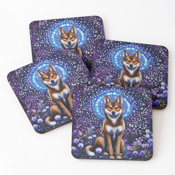 Item preview, Aboriginal Dingo Art designed and sold by Nocturne  Paws.