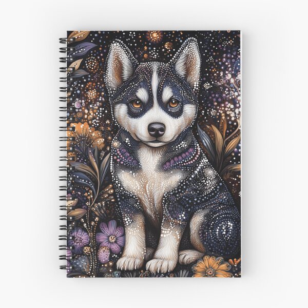Item preview, Aboriginal Husky Art designed and sold by Nocturne  Paws.