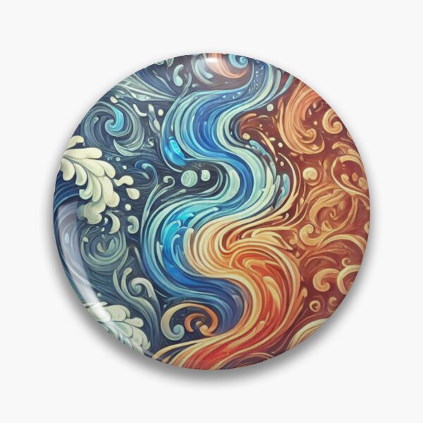 Item preview, Fusion of Fire and Water designed and sold by TeslaSt0re.