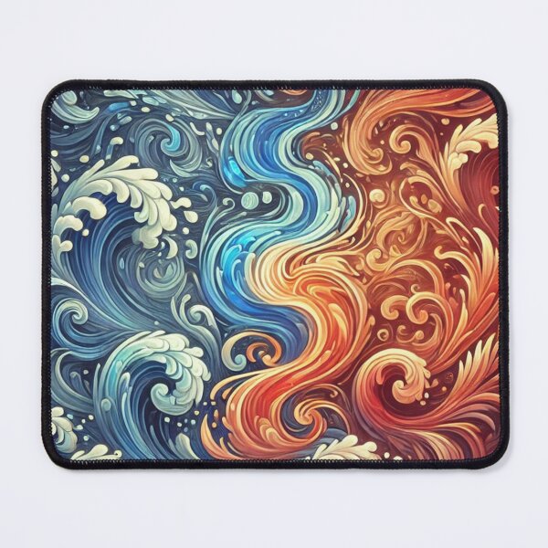 Item preview, Fusion of Fire and Water designed and sold by TeslaSt0re.
