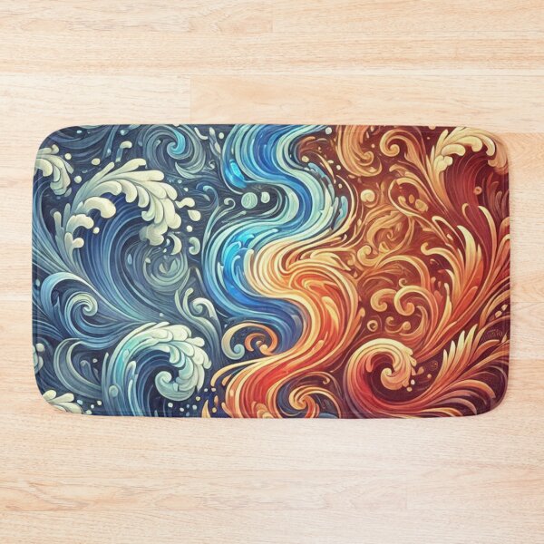 Item preview, Fusion of Fire and Water designed and sold by TeslaSt0re.