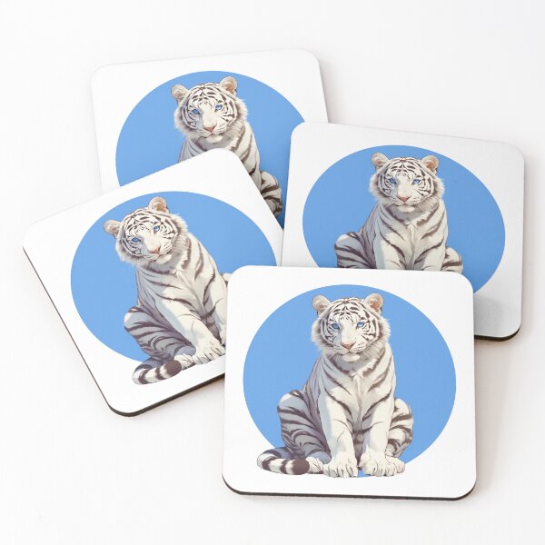 Item preview, Cute White Tiger designed and sold by SMARTKIT  DESIGNAGENCY.