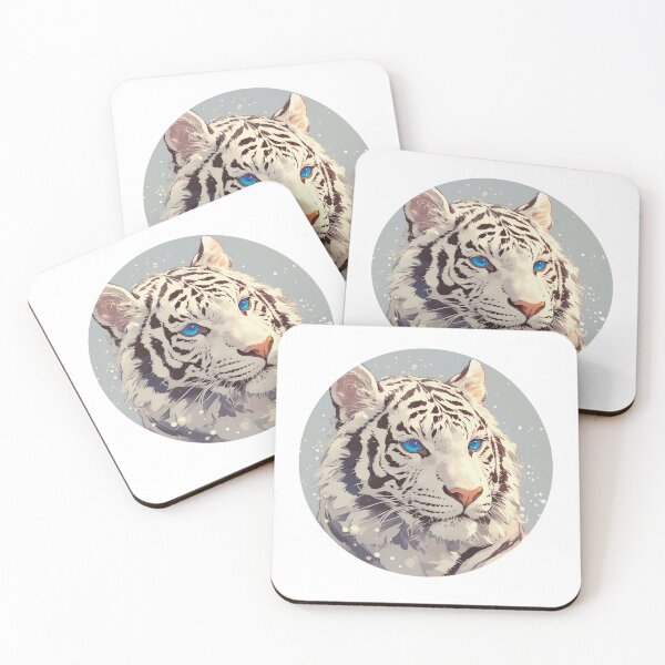 Item preview, Cute White Tiger designed and sold by SMARTKIT  DESIGNAGENCY.