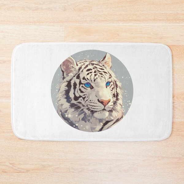 Item preview, Cute White Tiger designed and sold by SMARTKIT  DESIGNAGENCY.