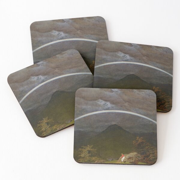 Item preview, Caspar David Friedrich : Mountain Landscape with Rainbow (c.1809-10) designed and sold by YNTDigitalHouse.