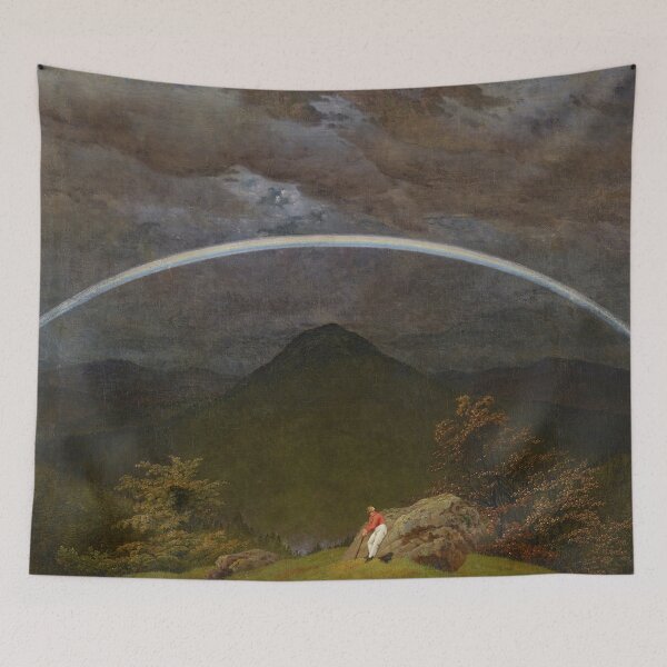 Item preview, Caspar David Friedrich : Mountain Landscape with Rainbow (c.1809-10) designed and sold by YNTDigitalHouse.