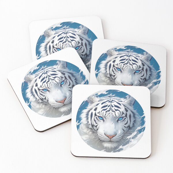 Item preview, Cute White Tiger designed and sold by SMARTKIT  DESIGNAGENCY.