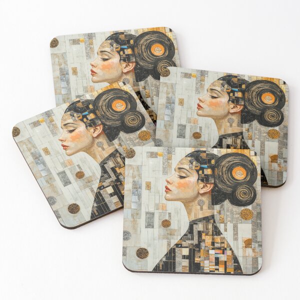 Item preview, Modern Reinterpretation of Gustav Klimt's Judith  Contemporary Art Nouveau designed and sold by daila70.