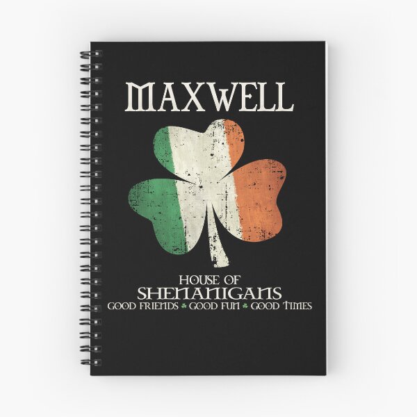 Item preview, Maxwell last name family Ireland Irish house of shenanigans designed and sold by 9X FR.