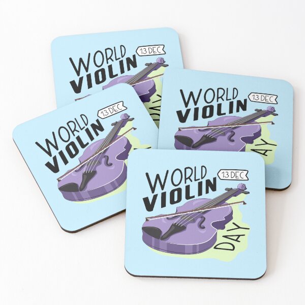 Item preview, 13 December World Violin Day - Wacky Holidays designed and sold by ChemicalXShop.