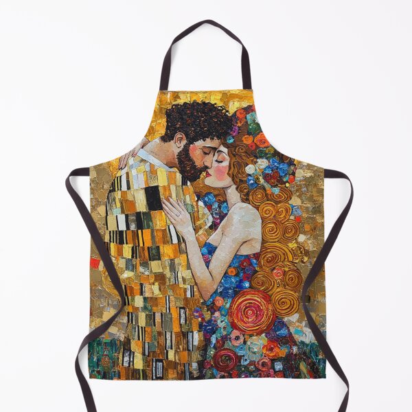 Item preview, The Kiss A Modern Twist on Klimt's Classic designed and sold by daila70.