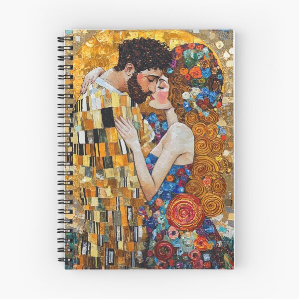 Item preview, The Kiss A Modern Twist on Klimt's Classic designed and sold by daila70.