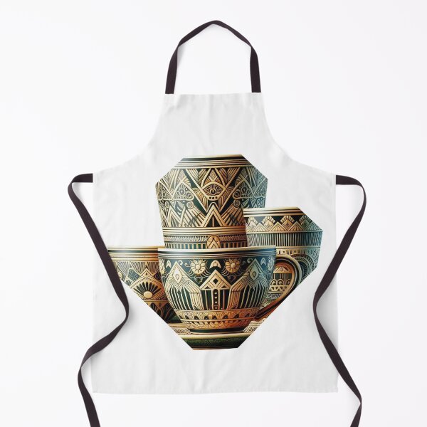 Item preview, Ancient Egypt Inspired Coffee Mug Pattern in Diamond Shape designed and sold by MigWhimsy.